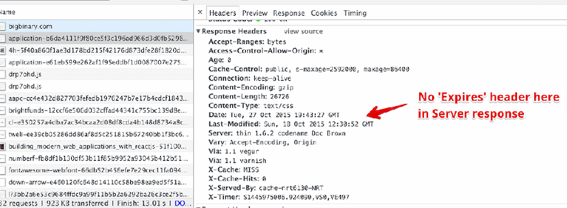 PageSpeed Insights Warning